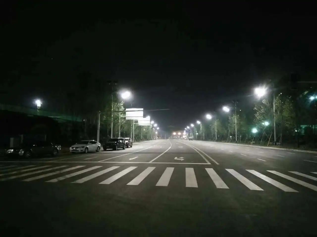 Highway solar street light